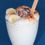 koktajl bananowo kawowy